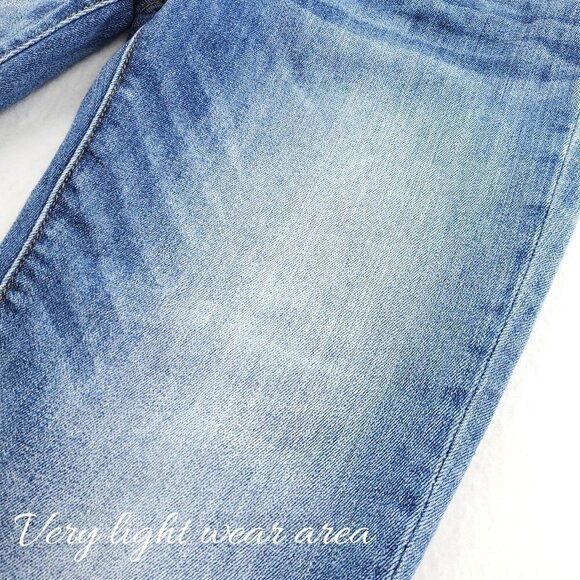 Driftwood Colette Classic Fit Jeans Floral Raw Hem Women's "29x26" Actual 31x26 - Picture 5 of 11